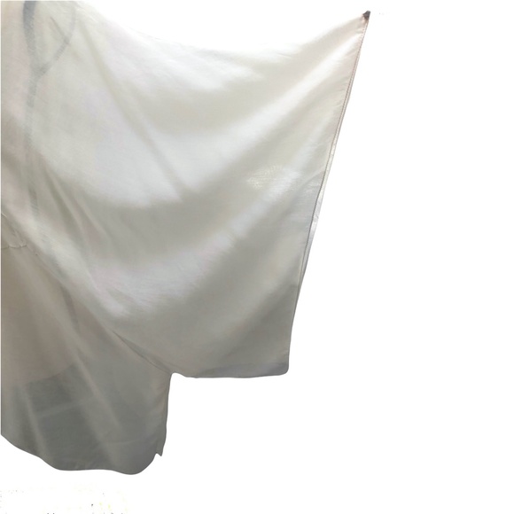 MAXSTUDIO CREAM LOOSE FIT SQUARE TOP GEOMETRIC DESIGN - Picture 5 of 16